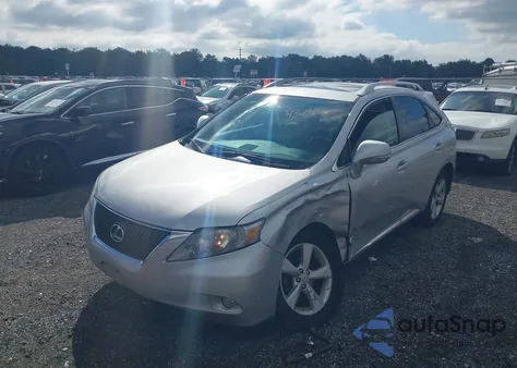 2012 Lexus Rx из США, поврежденный, VIN 2T2BK1BA4CC135647